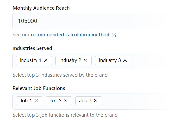 paid press release ecommerce settings